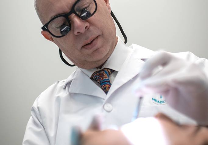 Plainview Dentist working with Plainview patient